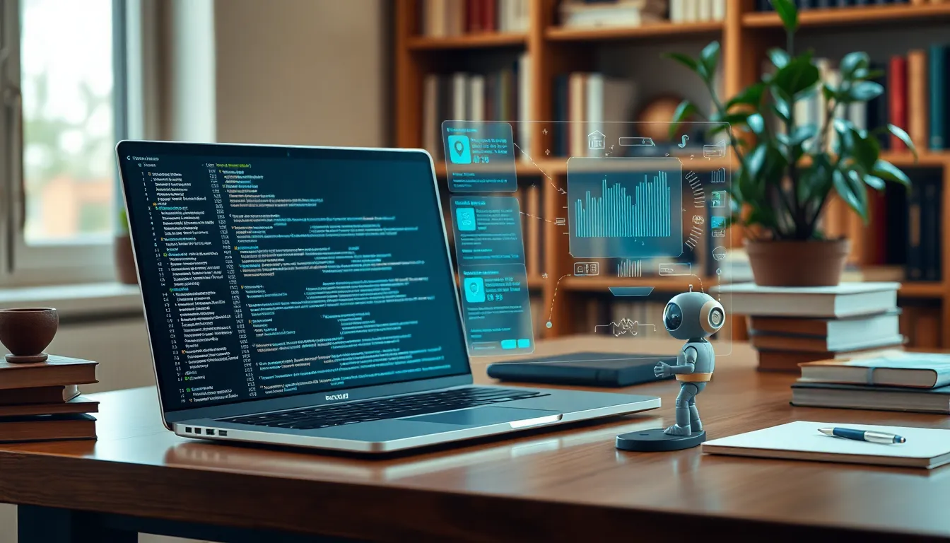 AI가 생성한 미래 도시 이미지