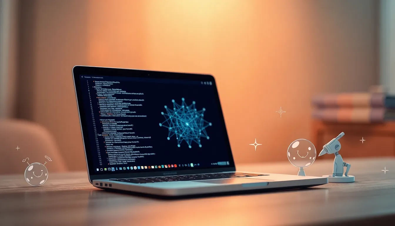 AI로 생성된 미래 도시 풍경 이미지