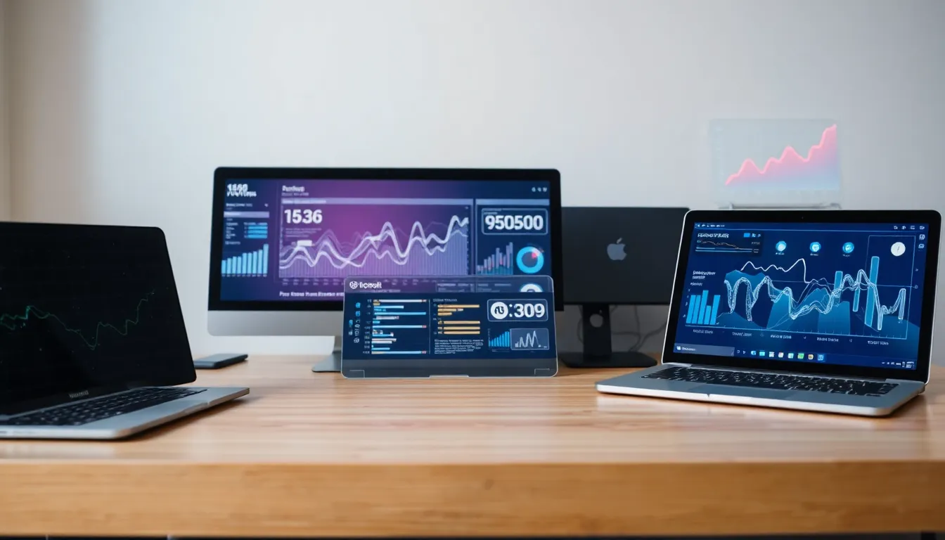 AI 기술 발전과 활용 사례를 나타내는 이미지